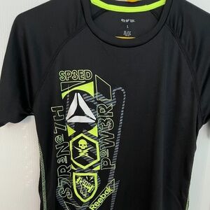 Boys sports shirt, large but more like medium, Reebok